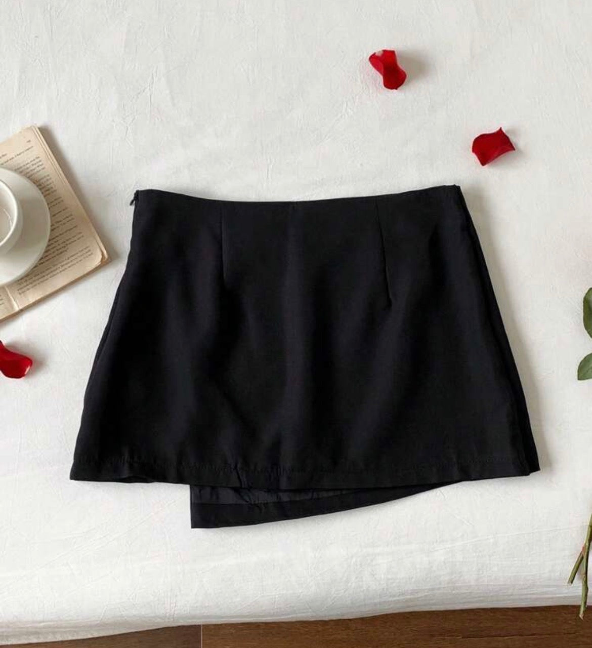 Falda shorts sastrero