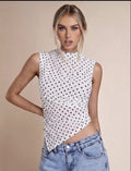 Blusa con mota