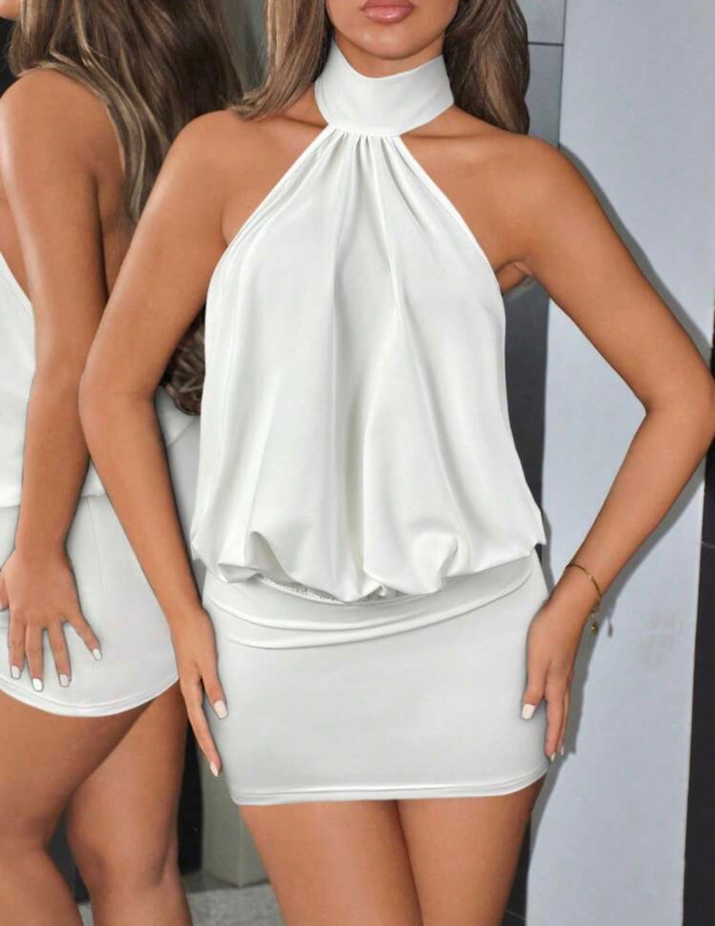 Vestido Cuello Halter