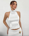 Blusa de seda