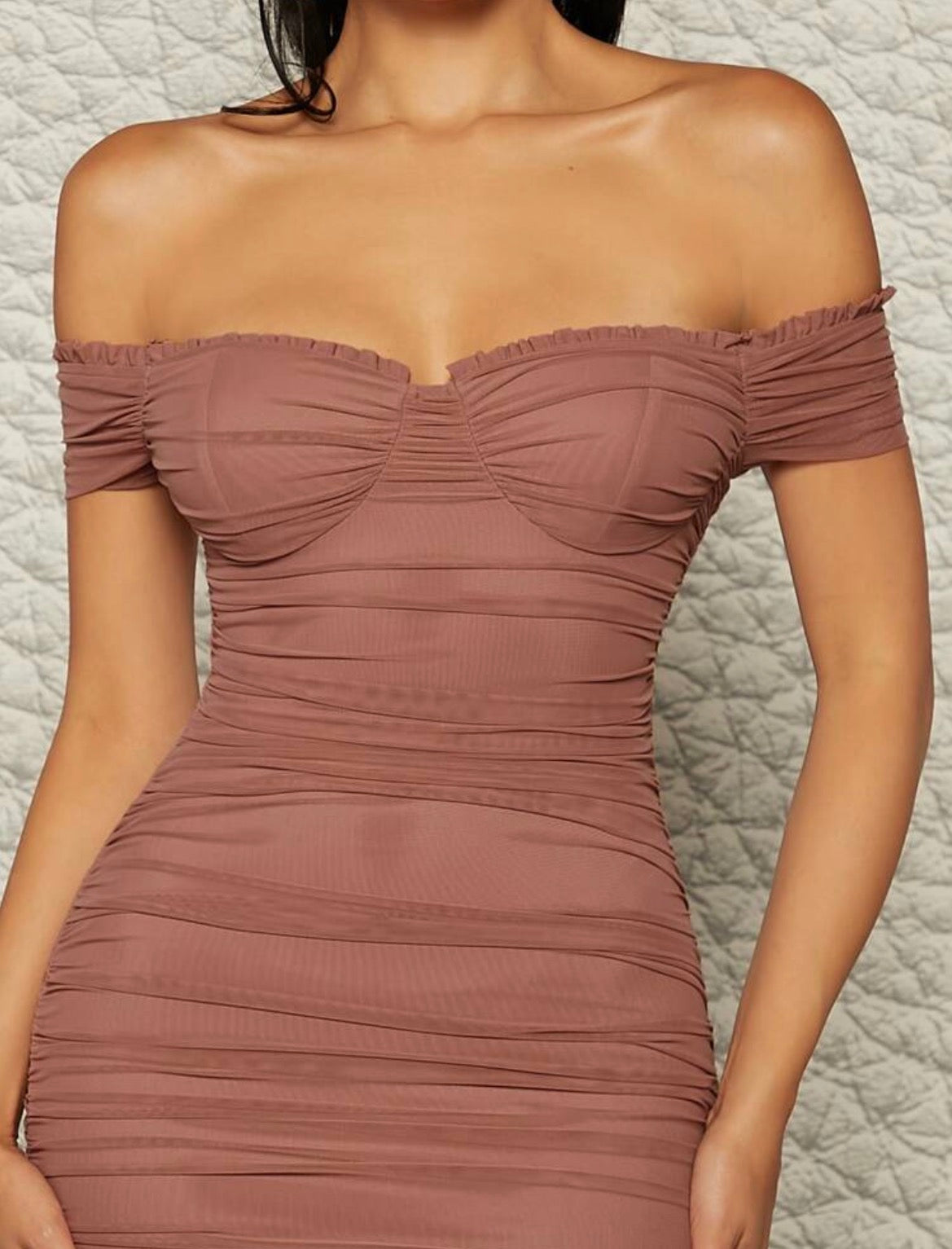 Vestido Bardot