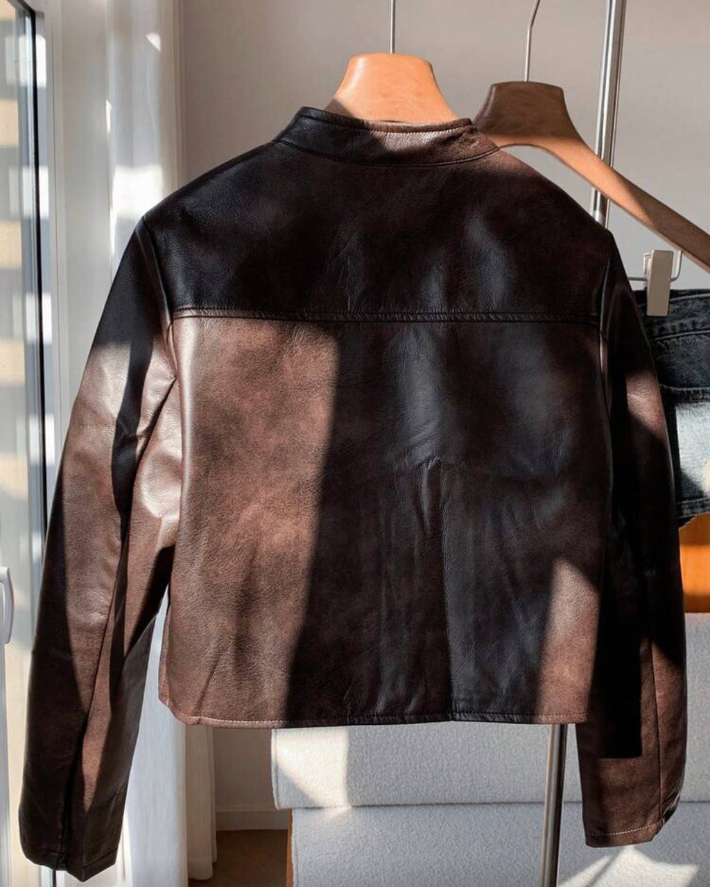 Chaqueta de cuero