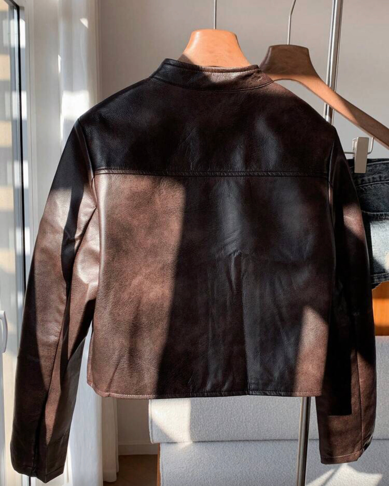 Chaqueta de cuero