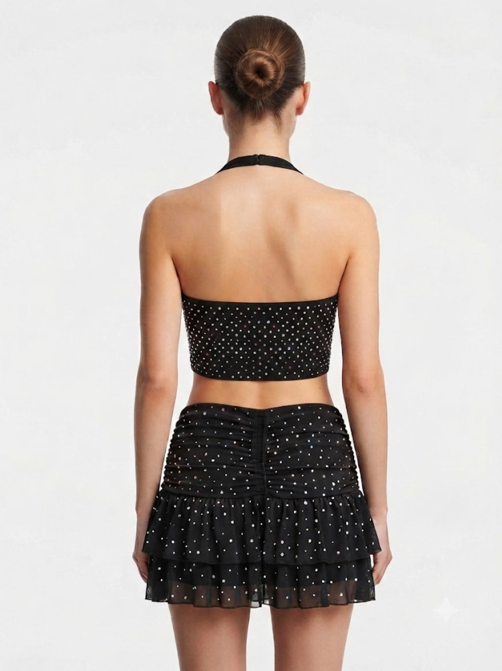 Conjunto con brillos